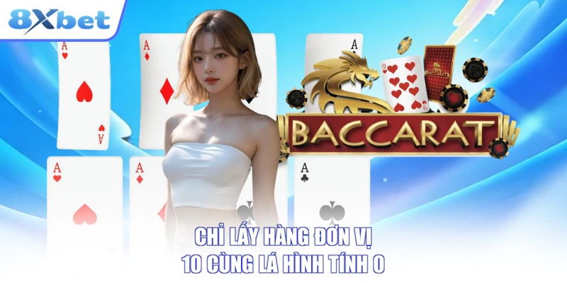 Chỉ lấy hàng đơn vị, 10 cùng lá hình tính 0